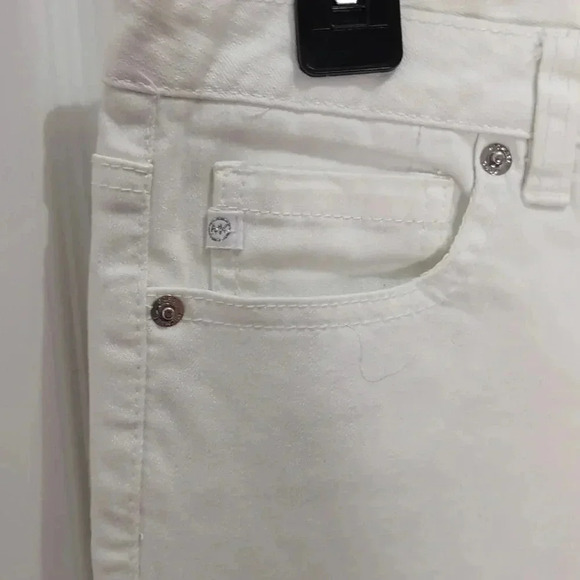 Michael Kors Off White Cotton Ankle Jean - Picture 4 of 9